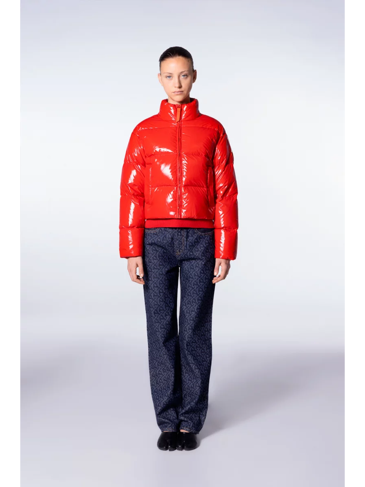 Rode pufferjas Kate Bright Gertrude