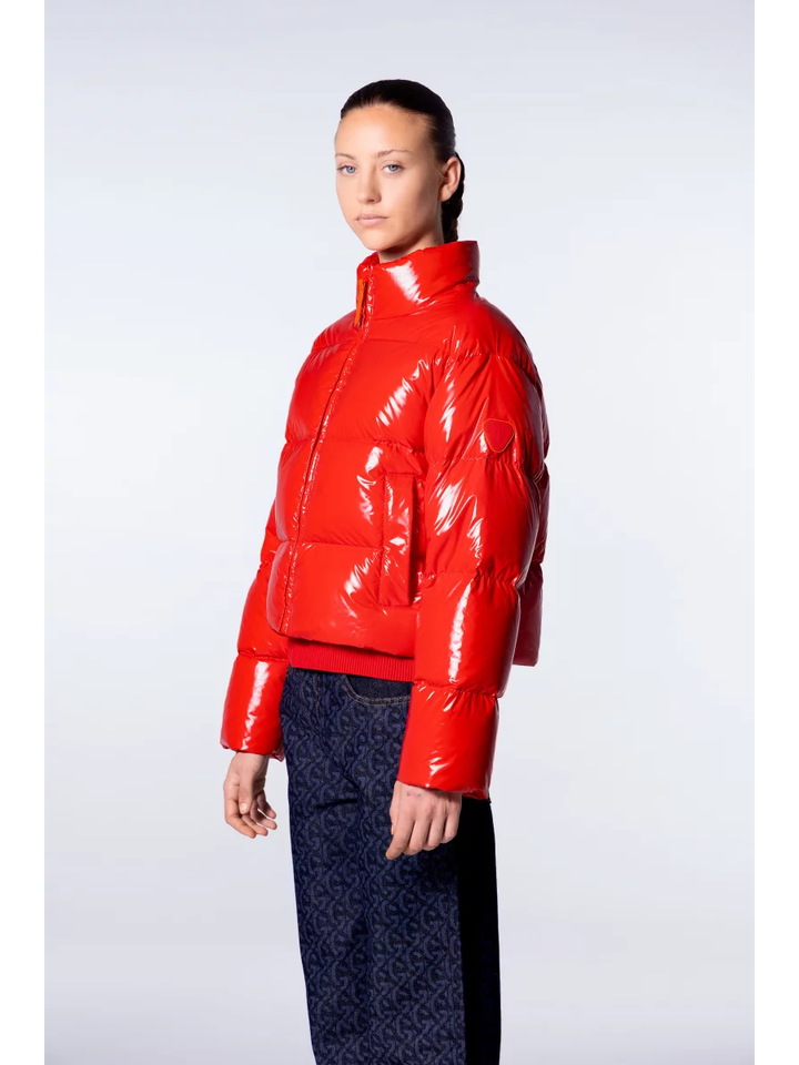 Rode pufferjas Kate Bright Gertrude