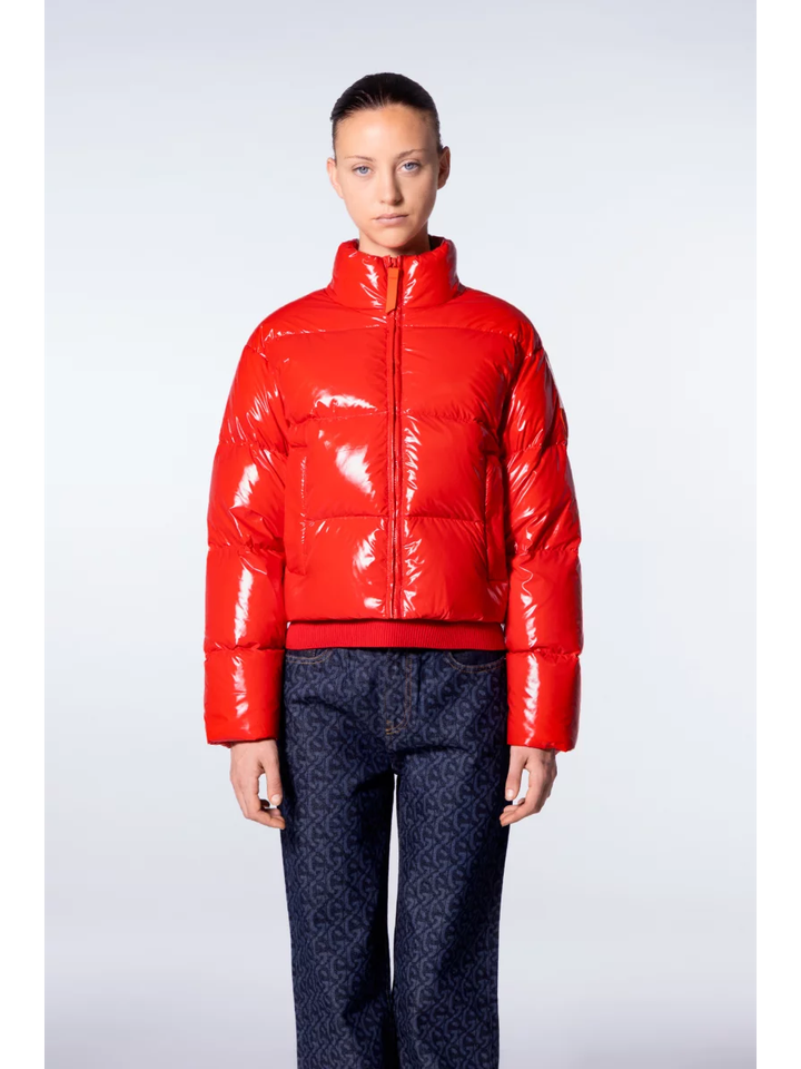 Rode pufferjas Kate Bright Gertrude