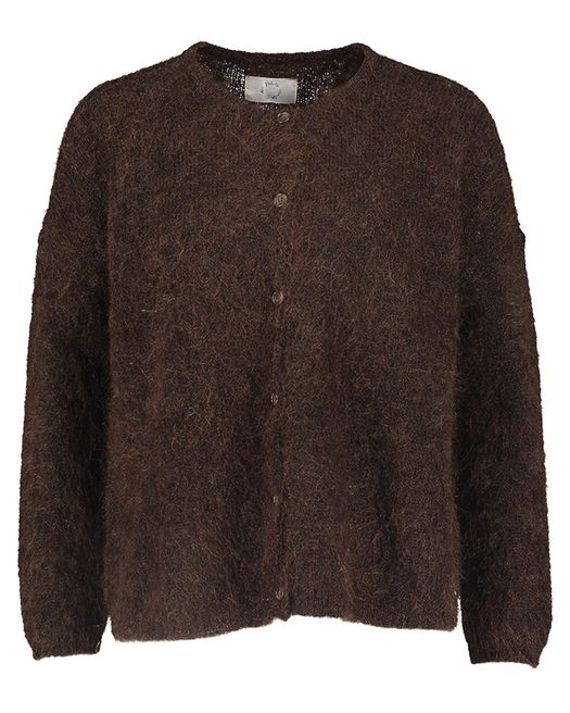 Bruine wollen Cardigan Bea Des Petits Hauts