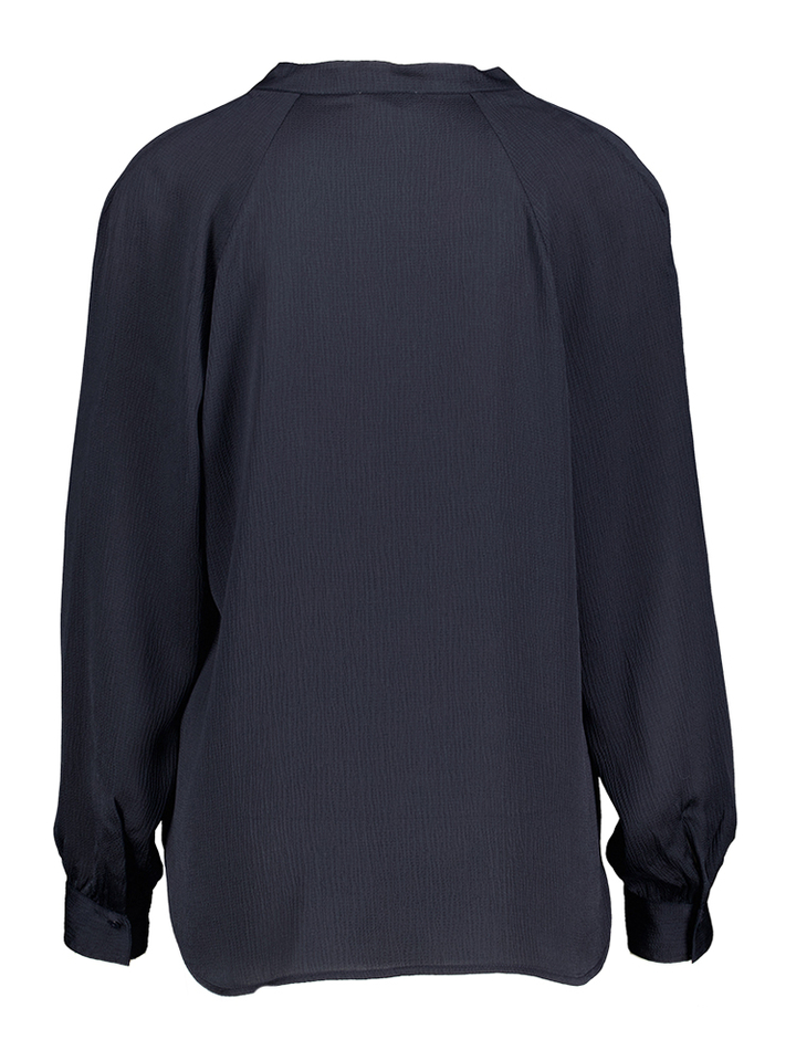Donkerblauwe bloes Ioana blouse Soaked In Luxery