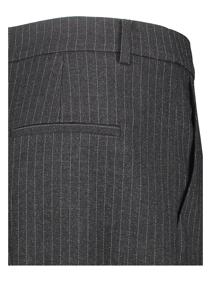 Grijze wijde broek met bandplooi Soaked In Luxery