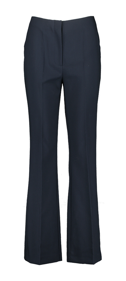 Donkerblauwe geklede broek Corinne Pants Soaked In Luxery 