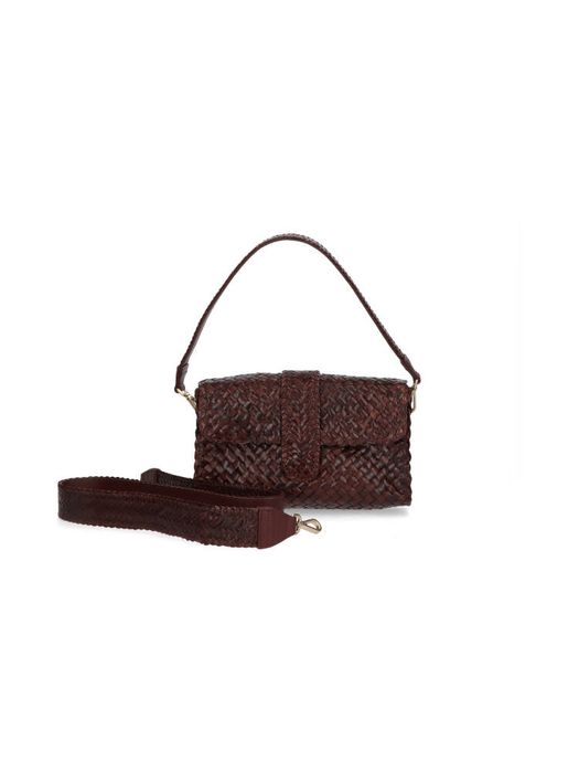 Bruine handtas met schouderriem Titine Toledo Allan K