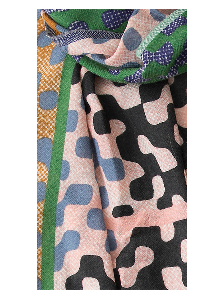 Multi-color sjaal Variation Ma Poesie 