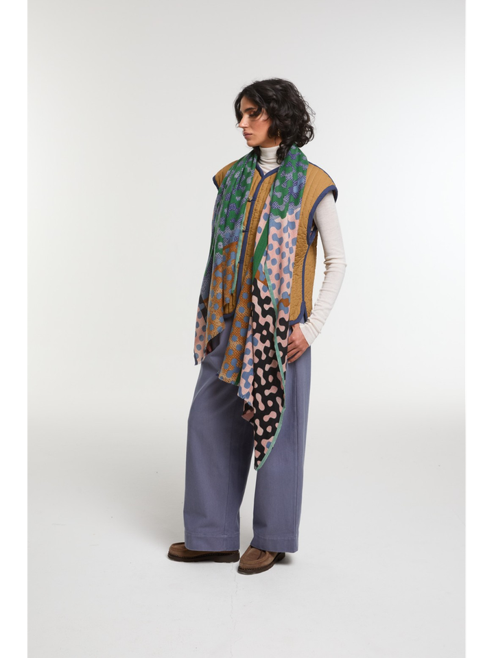 Multi-color sjaal Variation Ma Poesie 