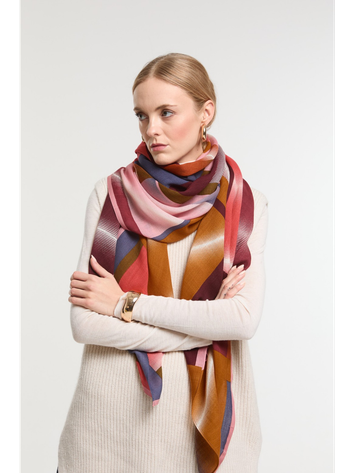Multi-color sjaal G Mystique Ma Poesie 