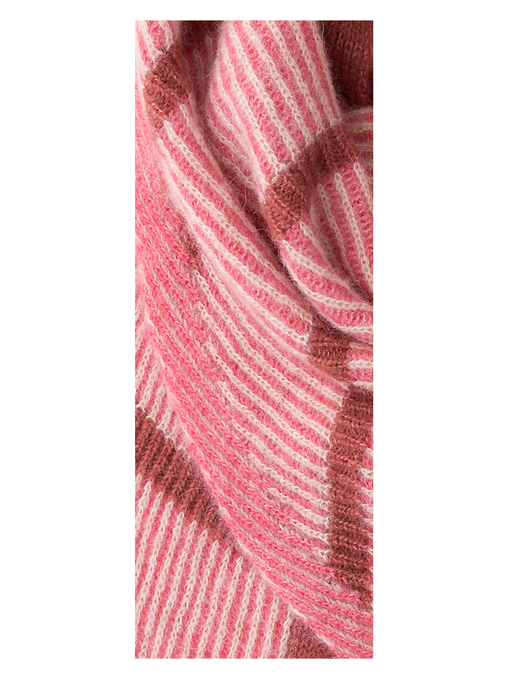 Rose sjaal HInd Ma Poesie