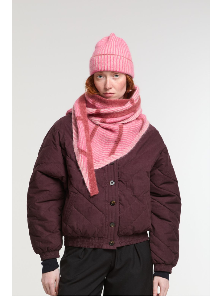 Rose sjaal HInd Ma Poesie