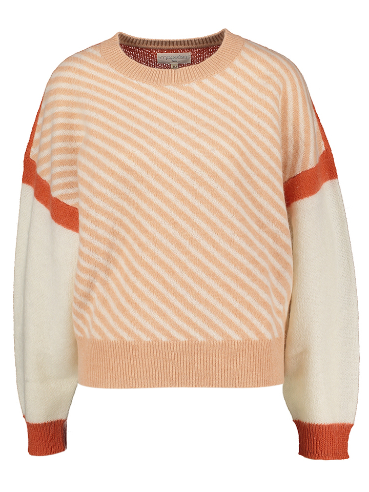 Color blocking trui Diago Panorama Ma Poesie 