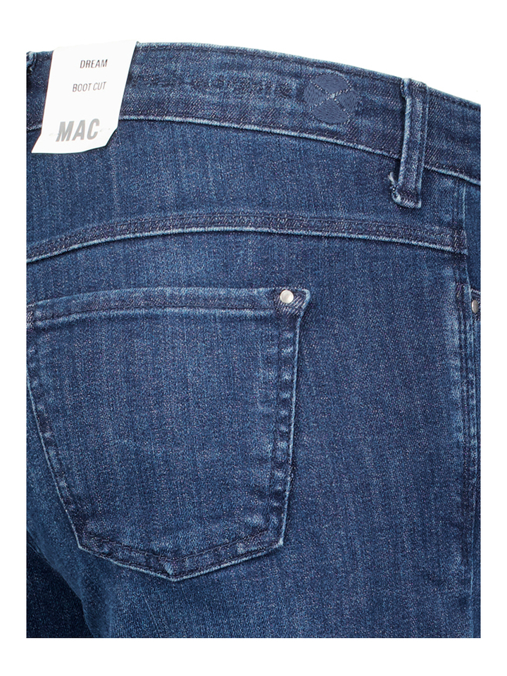 Blauwe bootcut jeans Dream Mac 