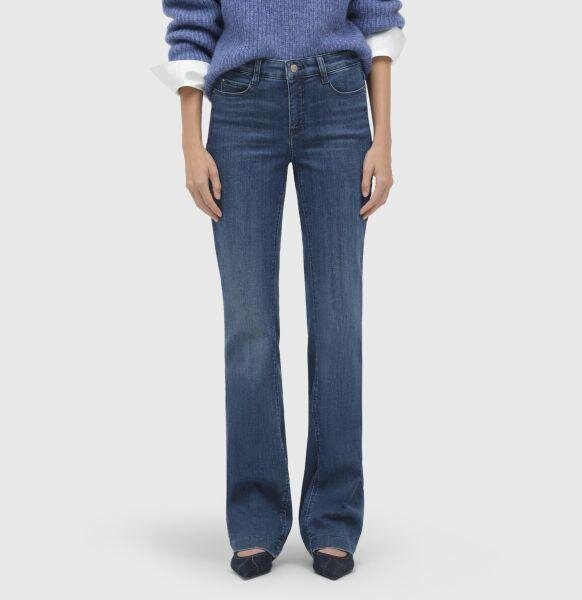 Blauwe bootcut jeans Dream Mac 