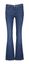Donkerblauwe bootcut jeans Mac