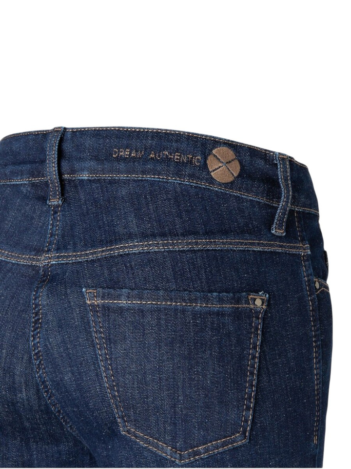 Donkerblauwe wide leg jeans Dream Mac 