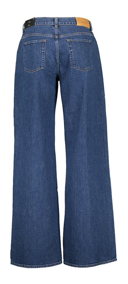 Blauwe wide leg jeans Lotta Artifact For All Mankind 