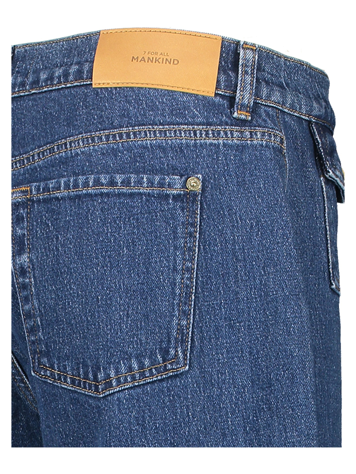 Blauwe wide leg jeans Lotta Artifact For All Mankind 