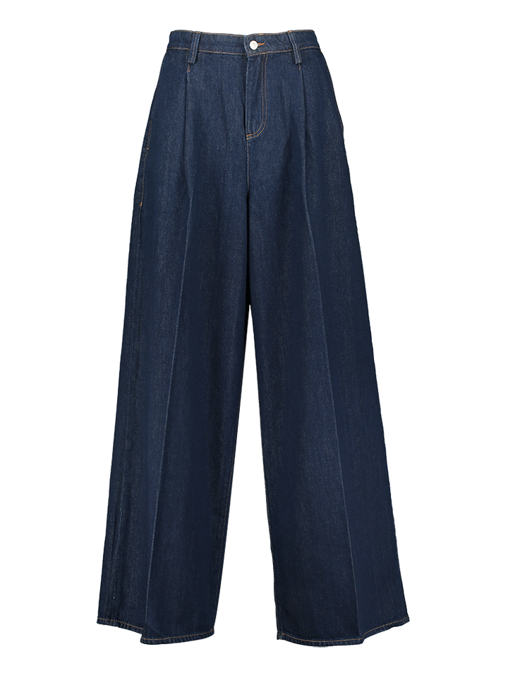 Donkerblauwe wide fit jeans Seven For All Mankind