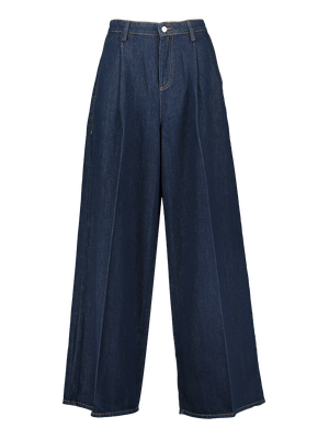 Donkerblauwe wide fit jeans Seven For All Mankind