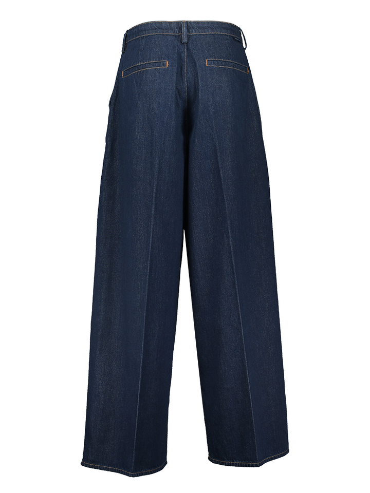 Donkerblauwe wide fit jeans Seven For All Mankind