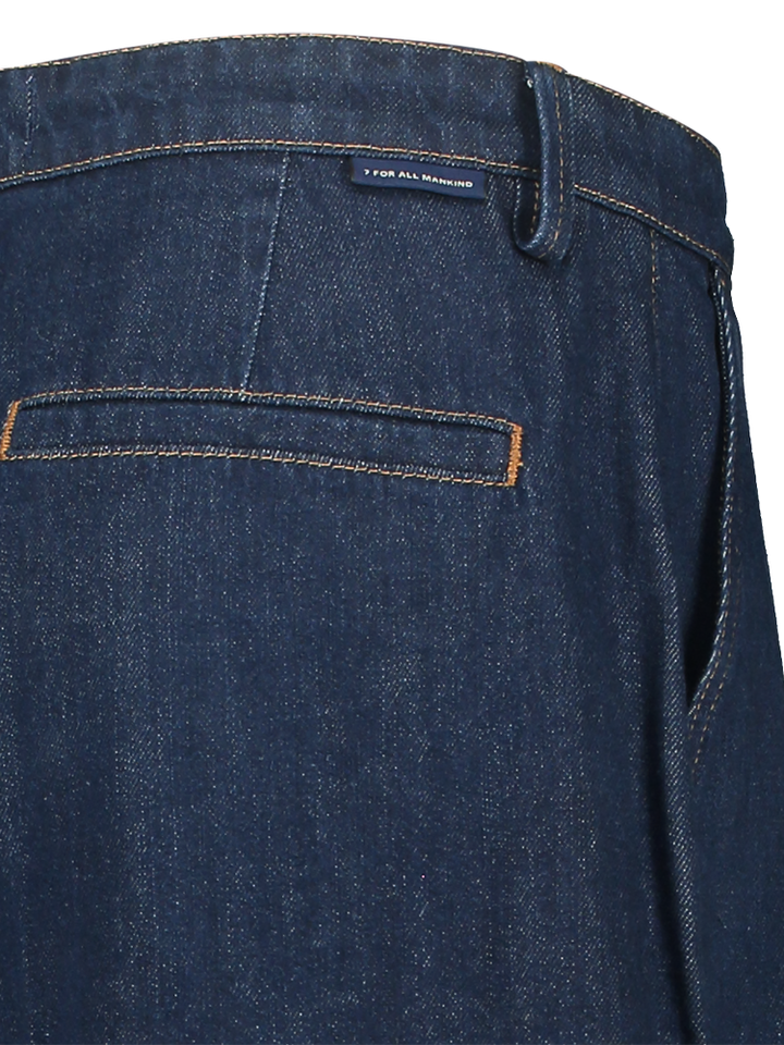 Donkerblauwe wide fit jeans Seven For All Mankind