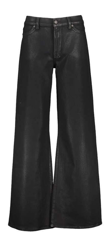 Zwarte jeans met glans Lotta For All Mankind