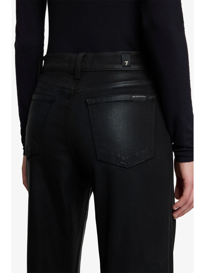 Zwarte jeans met glans Lotta For All Mankind