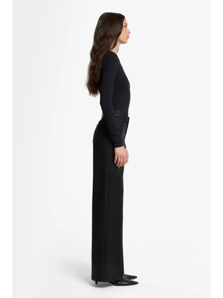 Zwarte jeans met glans Lotta For All Mankind