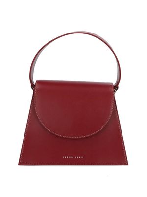 Bordeaux lederen handtas Suri Zarina Rouge