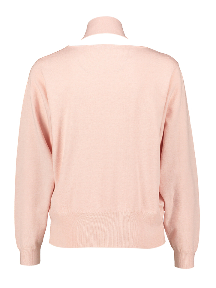 Roze trui met fijne sjaal Dorothea Senso
