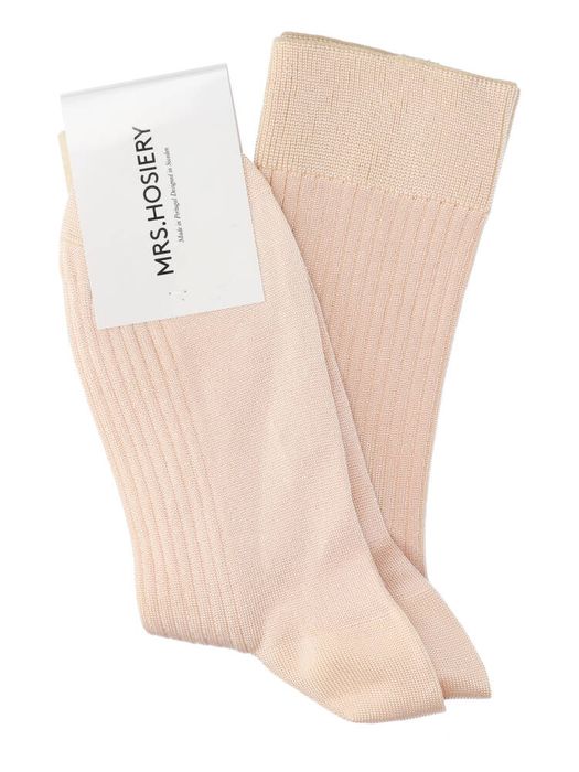 Creme kleurige kousen Mrs Hosiery