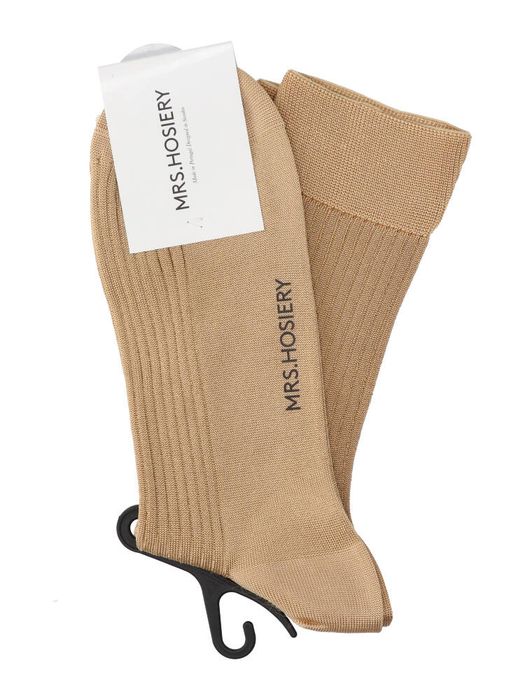 Goudkleurige kousen Silke Mrs Hosiery