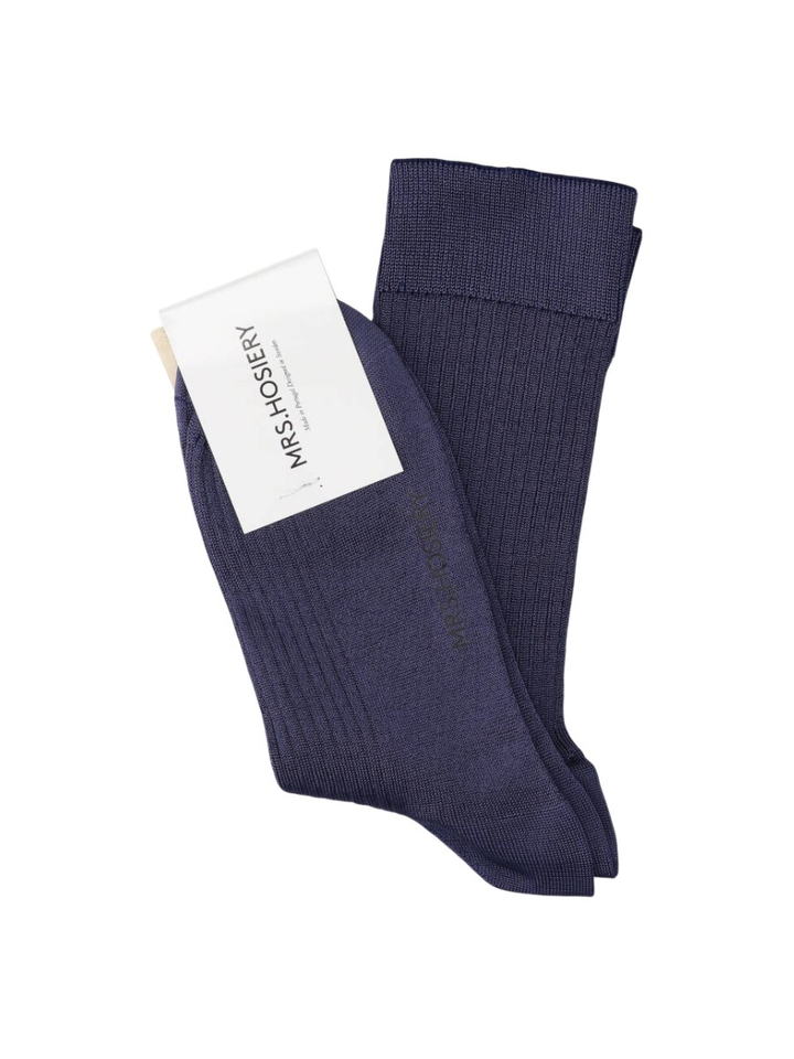 Donkerblauwe kousen Mrs Hosiery