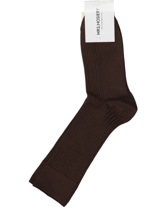 Donkerbruine kousen Mrs Hosiery