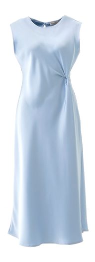 Lichtblauw casual kleed Rinascimento