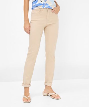 Beige geklede broek Style Brax