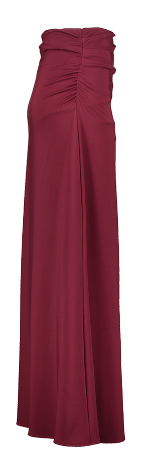 Bordeaux lange rok Access