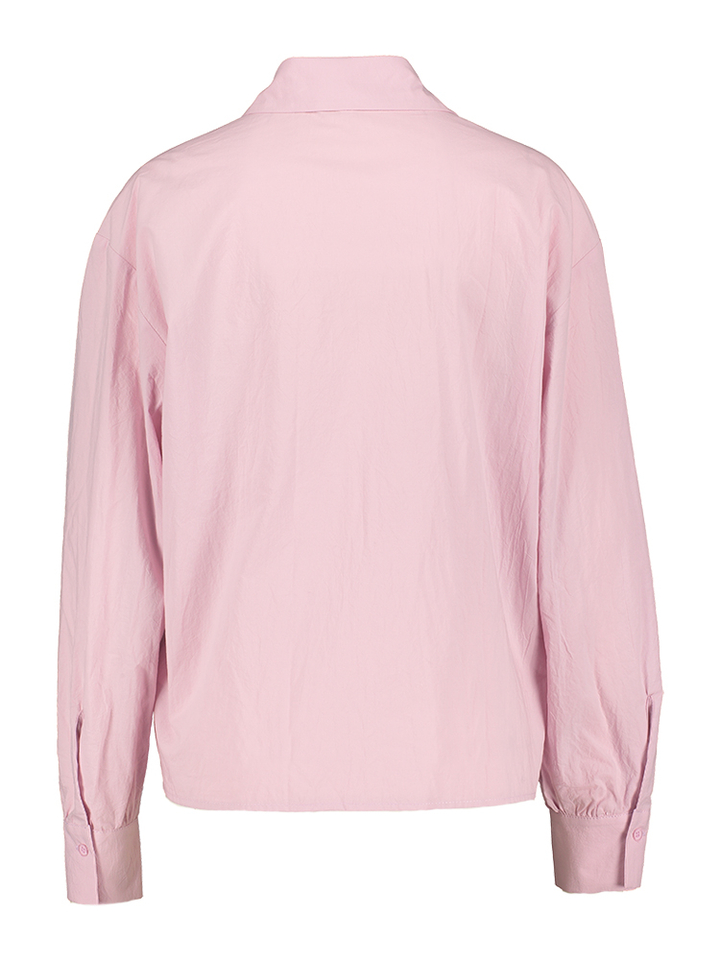 Roze blouse met knoopsluiting Marie Mero