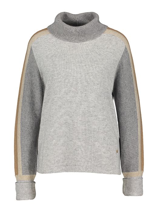 Grijze trui met rolkraag Marie Mero