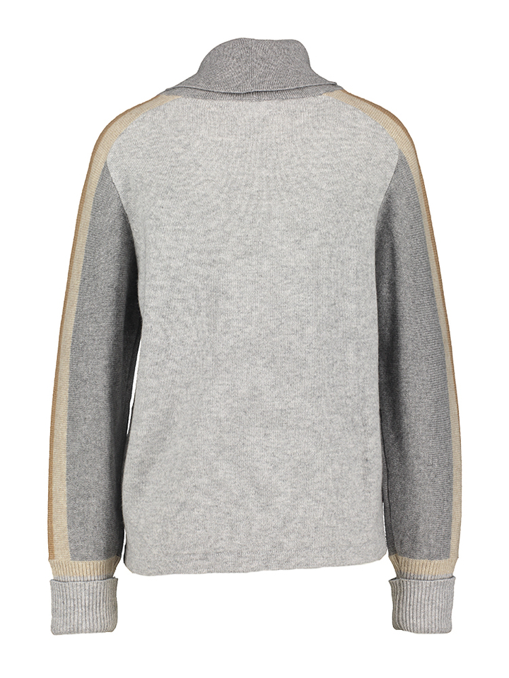 Grijze trui met rolkraag Marie Mero 