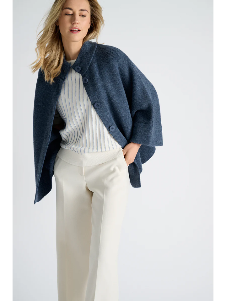 Blauwe oversized cardigan Marie Mero