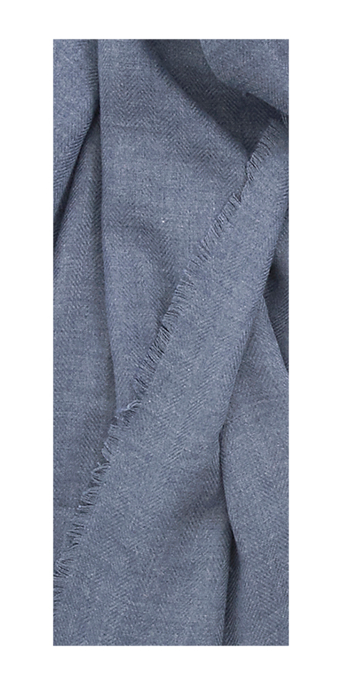 Blauwe sjaal Marie Mero