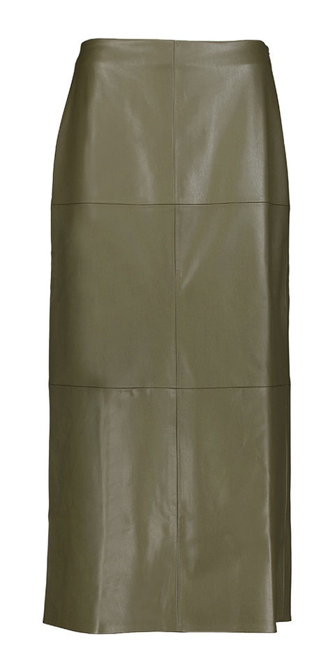 Groene fluwelen rok Jella Edited