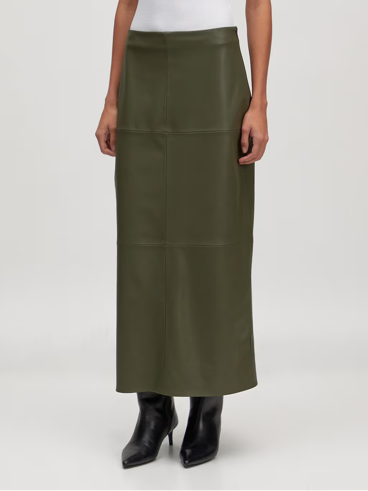 Groene fluwelen rok Jella Edited