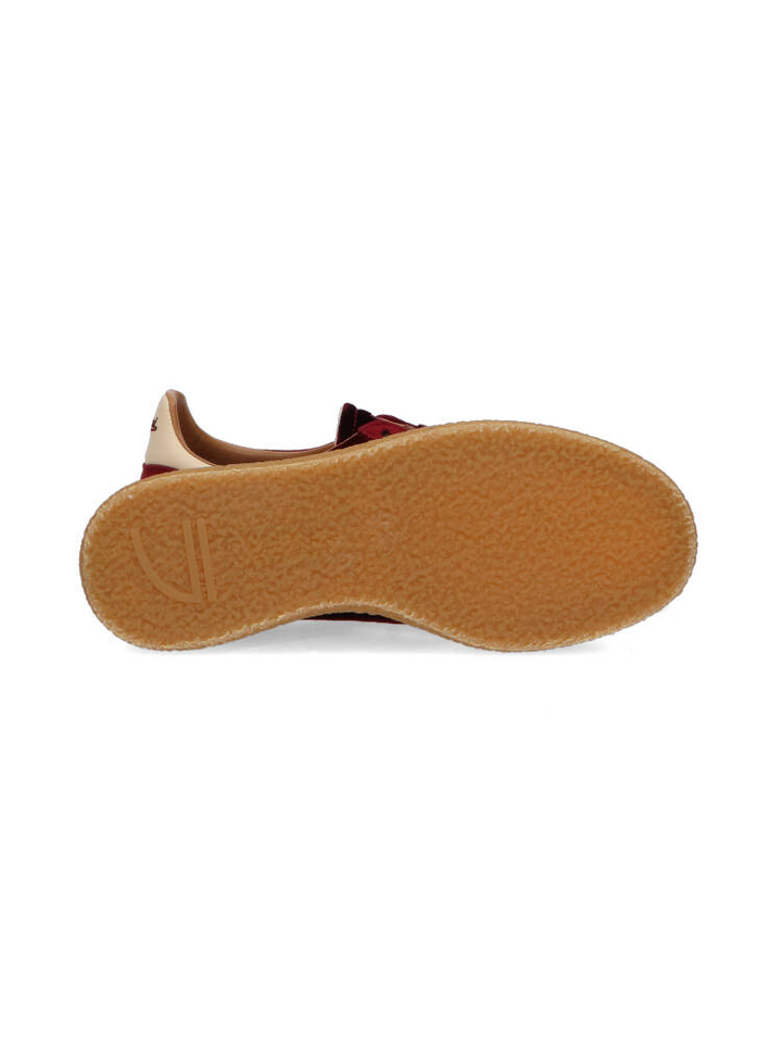 Bordeaux lage sneakers Puraai