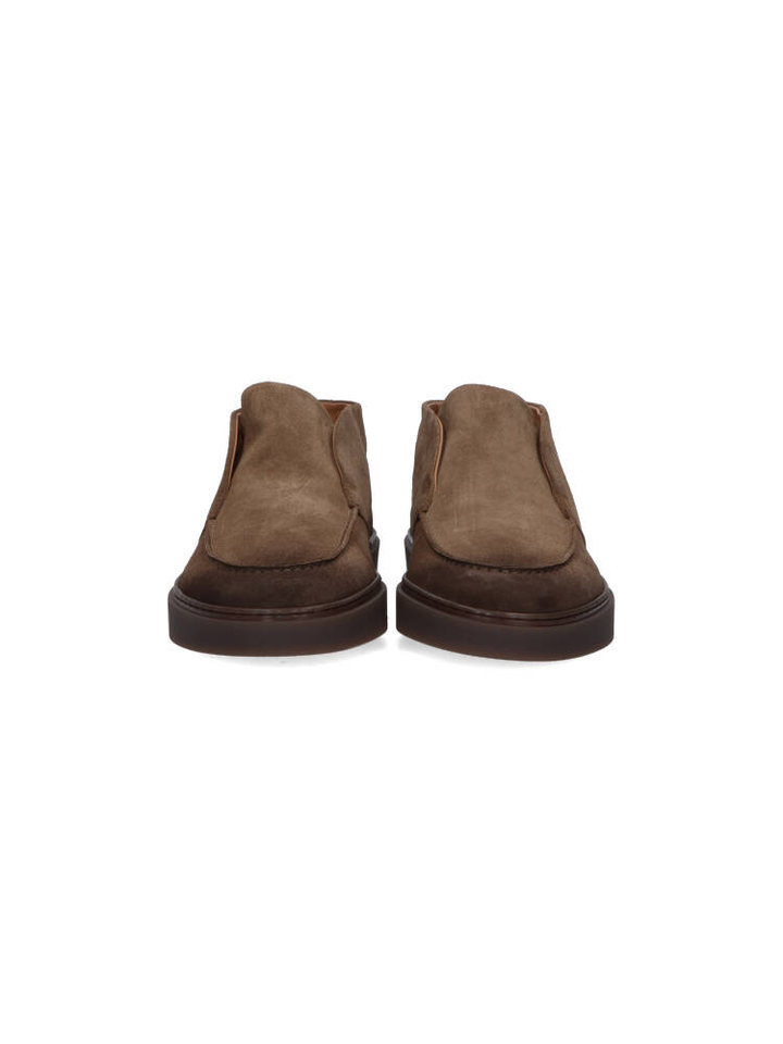 Taupe veterboots Douglas Fabiano Ricci 