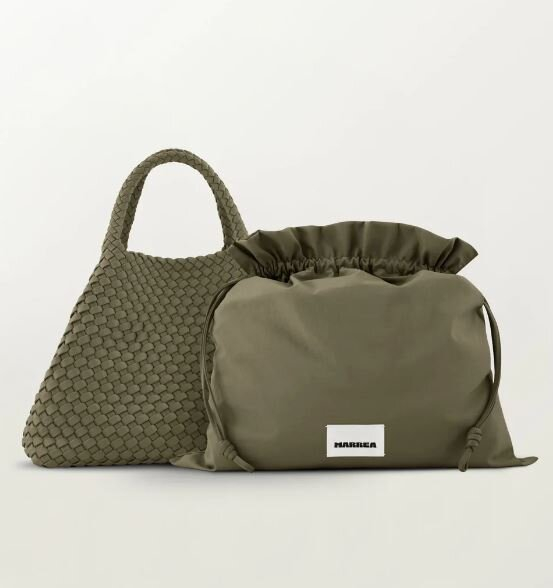 Dark Oliva medium handtas Medium Marrea