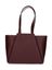 Bordeaux lederen shopper Midi Pyramid Kaai