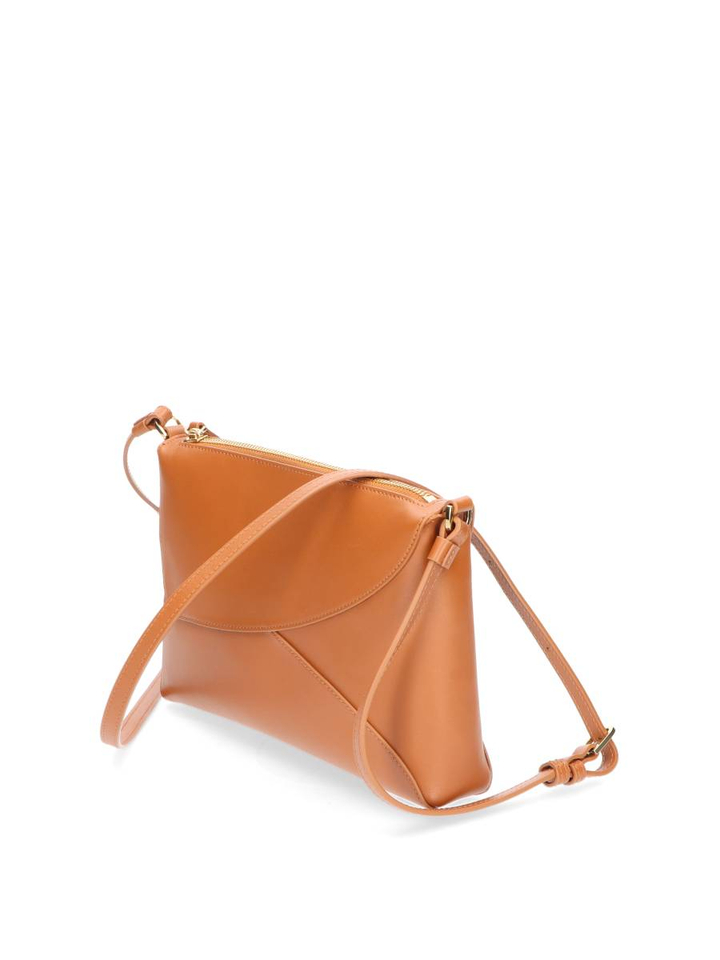 Cognac handtas Rebel Clutch Kaai 