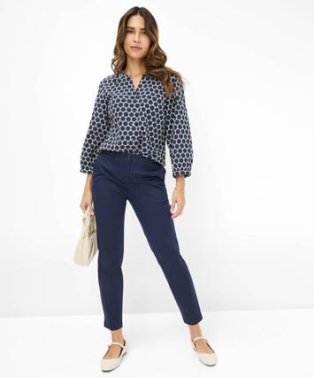 Donkerblauwe geklede broek BRAX