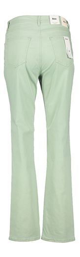 Groene straight fit broek Carola Raphaela By Brax 